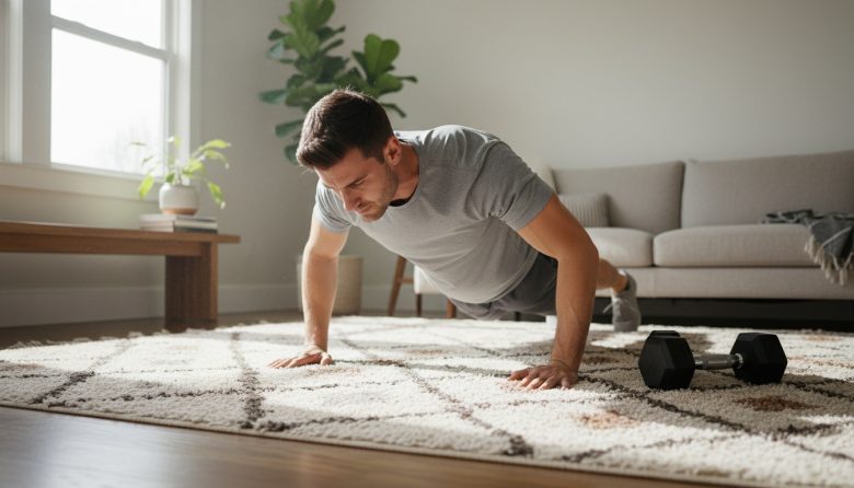 How to Tone Chest Muscles with Floor Presses