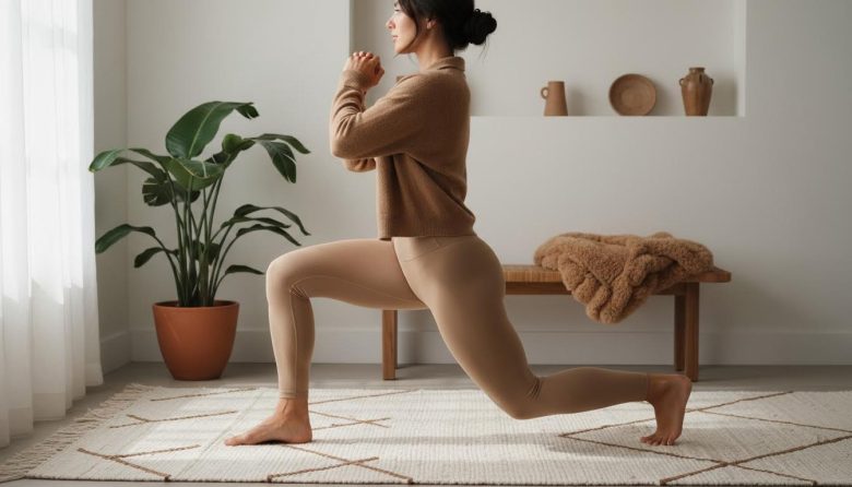 How to Tone Glutes with Simple Lunges at Home